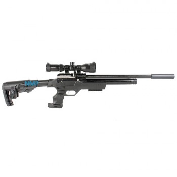 Kral Puncher NP-03 PCP Carbine Air Rifle .22 calibre 12 shot NP03 Black Synthetic Stock